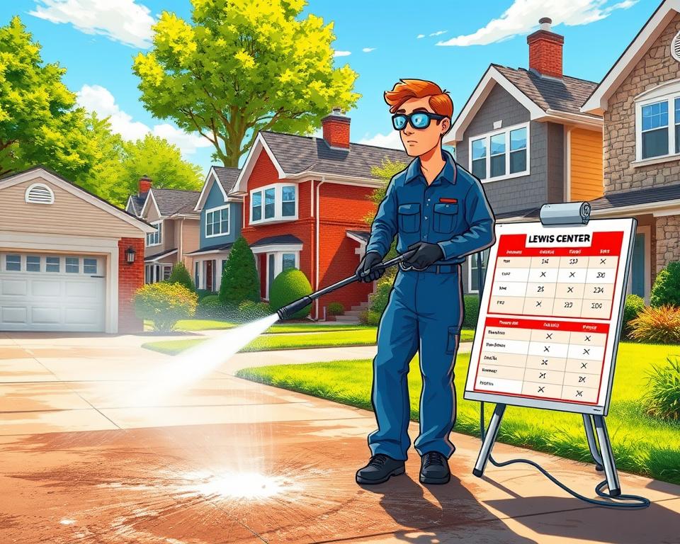 Lewis Center Pressure Washing Prices Guide