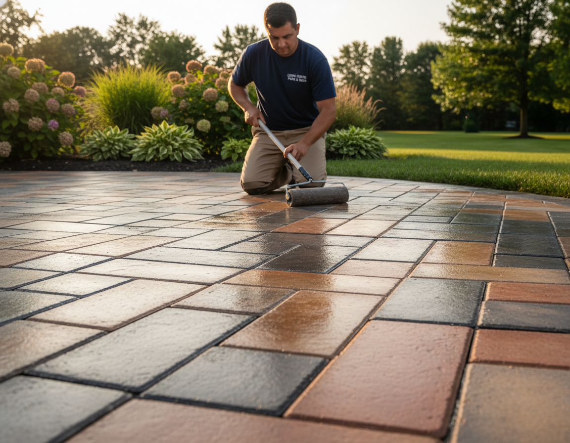 Concrete Paver Sealing In Westerville